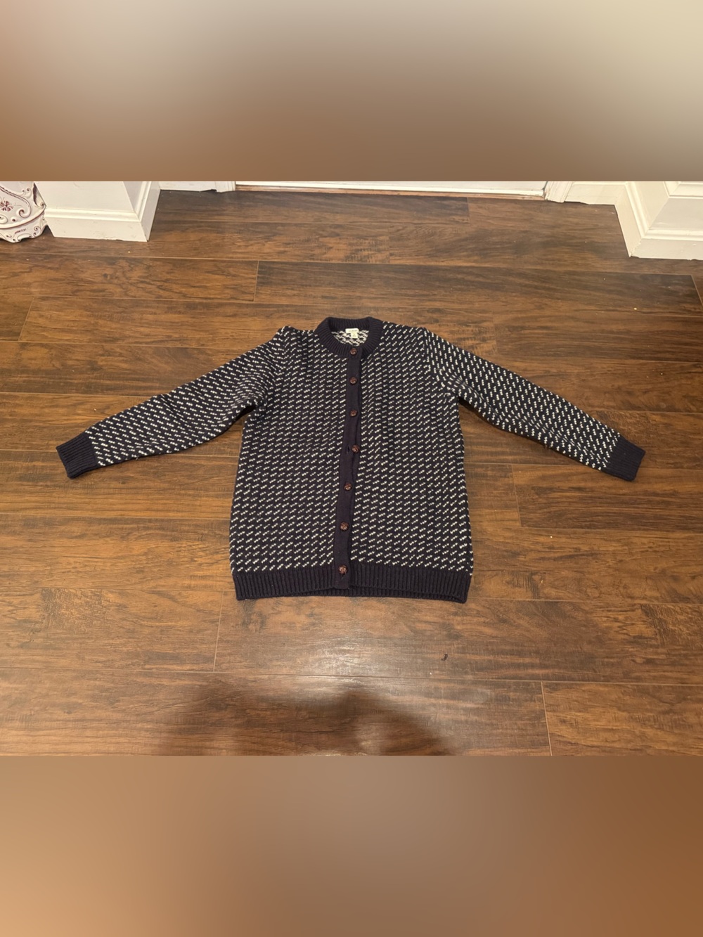 L.L. Bean Vintage Birdseye Norway large reg.
